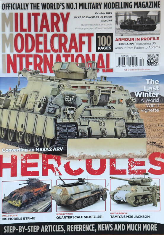 RWD Full page Product Spotlight - News at the Front -  Military Modelcraft International. Issue 348