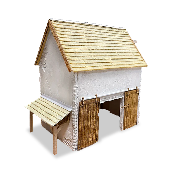1:35 Scale Old Stone European Barn