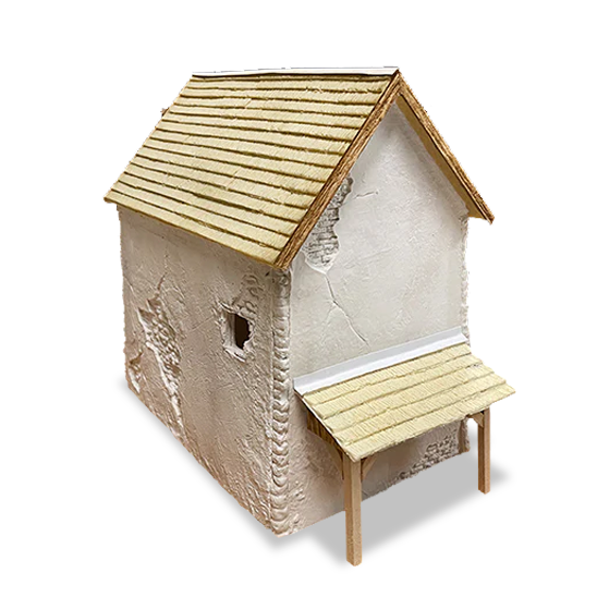 1:35 Scale Old Stone European Barn