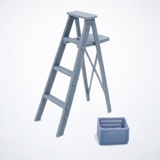 1/35 Scale Resin Step Ladder –Accessory (Unpainted)