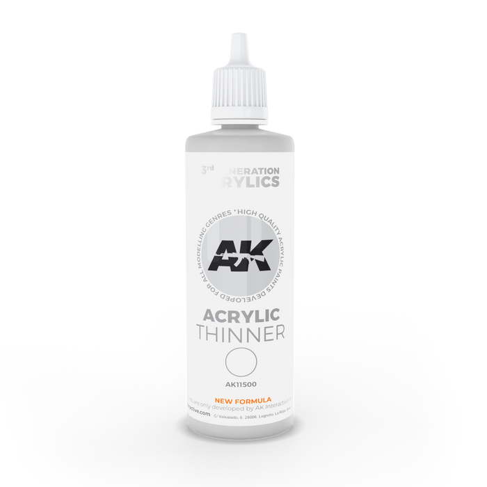 AK Interactive 3GEN Acrylic Thinner – 100ml (AK11500)