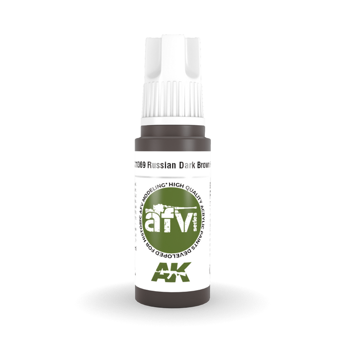 AK Interactive 3GEN Russian Dark Brown 6K Acrylic Paint – 18ml (AK11369)