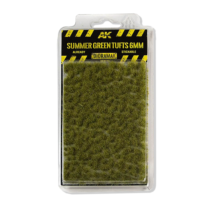 AK Interactive Summer Green Tufts 6mm