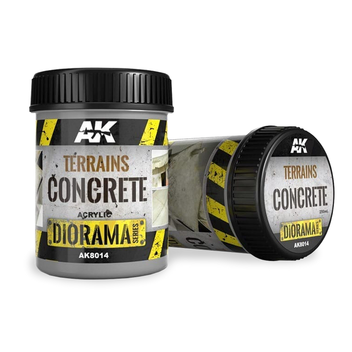 AK Interactive Terrains Concrete - 250ml (Acrylic)