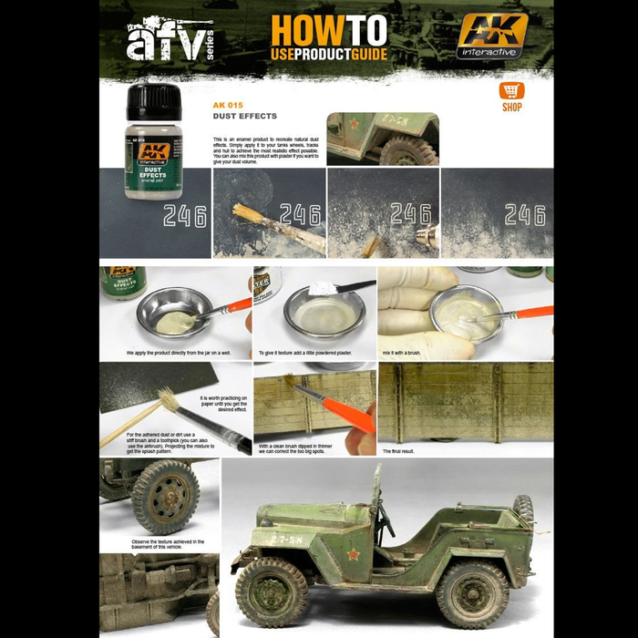 AK Interactive AK015 Dust Effects — 35ml