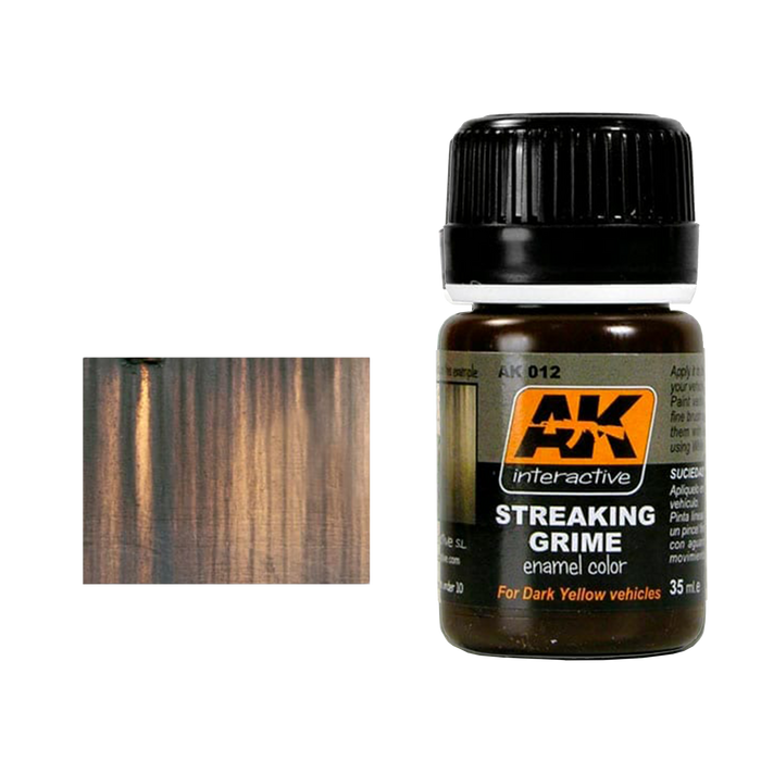 AK Interactive Streaking Grime – Enamel Weathering Effect, 35ml