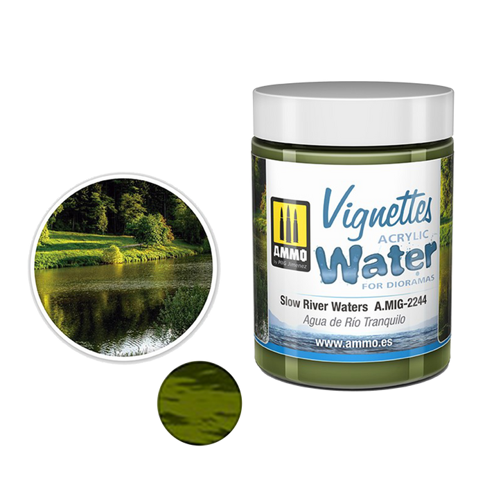 Ammo Mig Slow River Waters 100ml