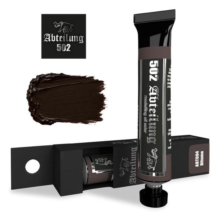 Abteilung 502 Bitume Oil Paint – 20ml (ABT004)