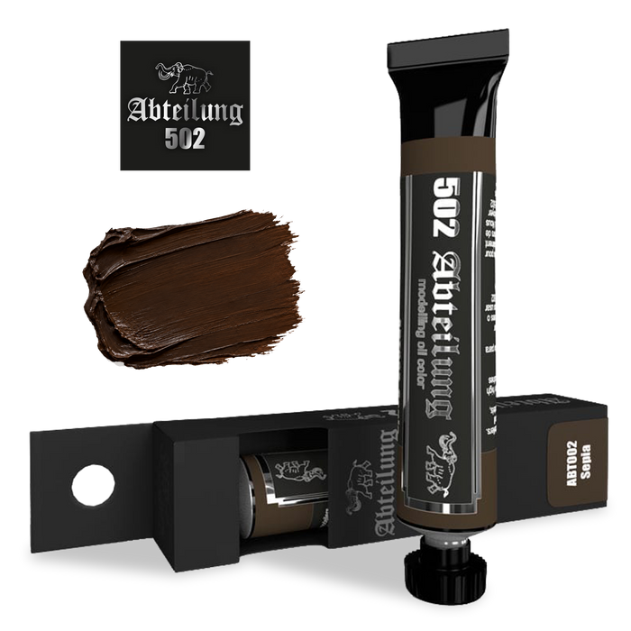 Abteilung 502 Sepia Oil Paint – 20ml (ABT002)
