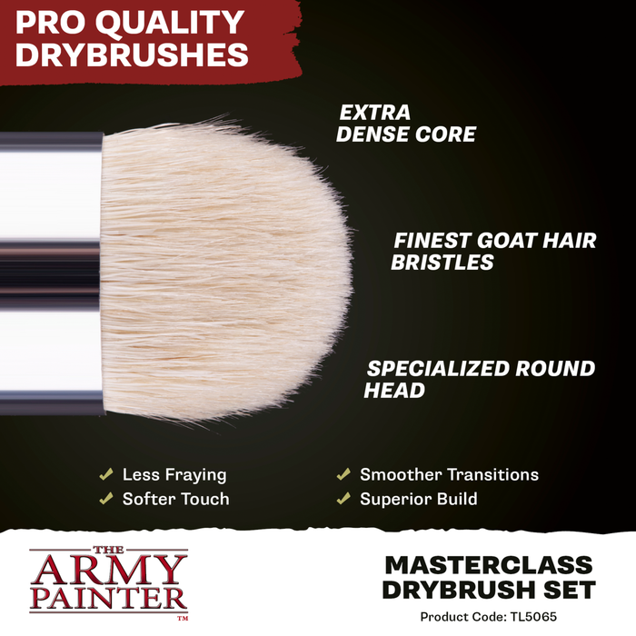 Army Painter Masterclass Drybrush Set