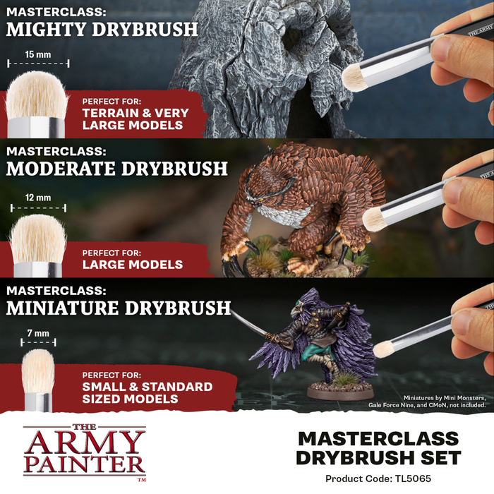 Army Painter Masterclass Drybrush Set