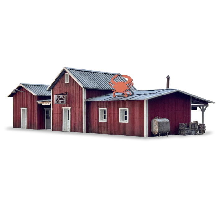 1/87 HO Scale Bob's Bait & Tackle—Seafood Shanty Kit