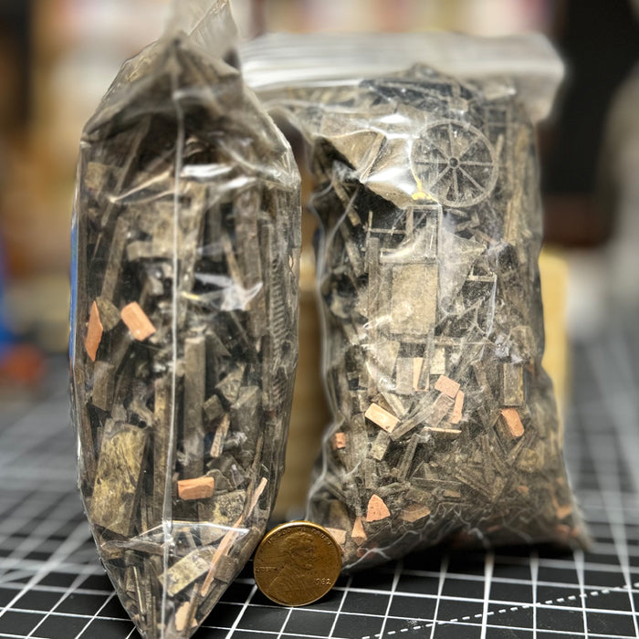 "REAL" Diorama Debris - 1/35 Pre-Weathered Destruction Debris