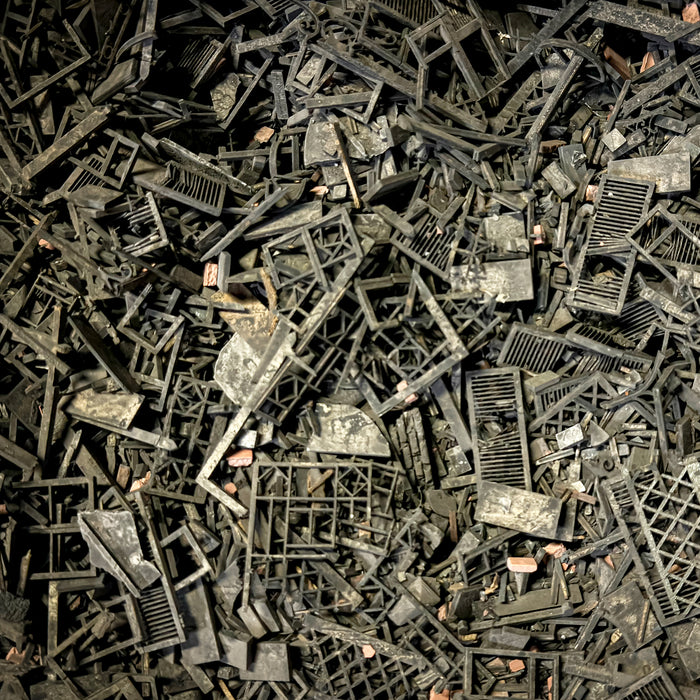 "REAL" Diorama Debris - 1/35 Pre-Weathered Destruction Debris
