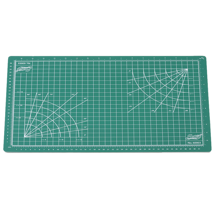 Excel EXL60003 — 12" x 18" Green Self-Healing Cutting Mat