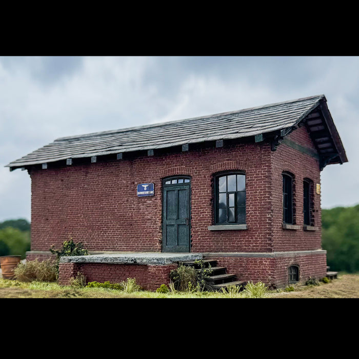 1/35 Scale German Railway Freight Depot