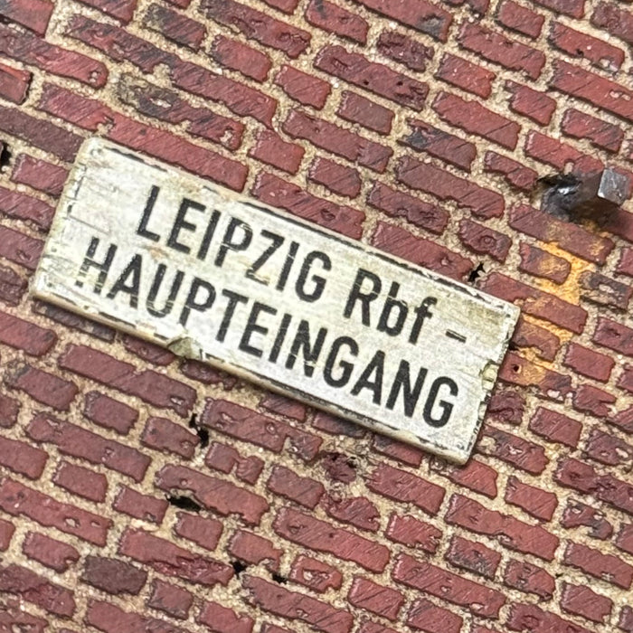1/35 Scale German Railway Signage - Circa 1940's