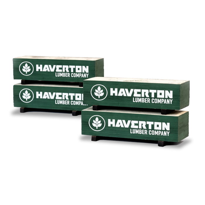 1/87 Scale Lumber Loads - Real Wood (4-Pack) – Stenciled Premium Freight Loads