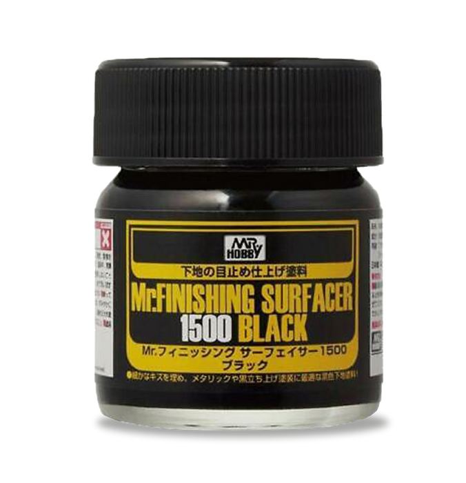 Mr Hobby Mr. Finishing Surfacer 1500 Black - 40ml