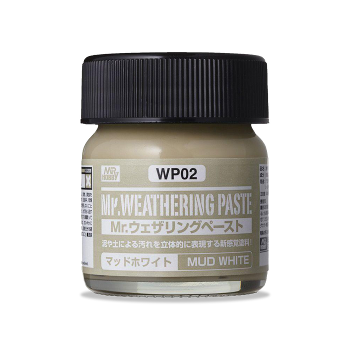 Mr. Hobby Mr. Weathering Paste WP02 Mud White
