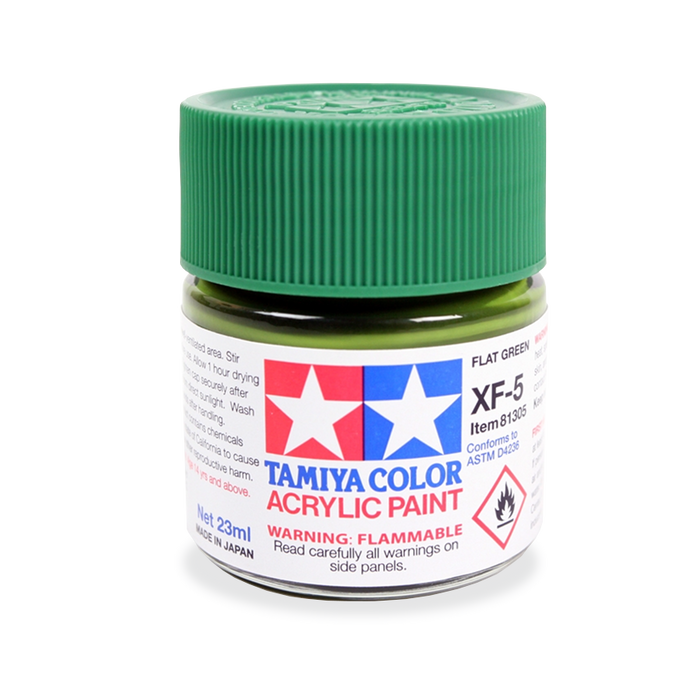 Tamiya TAM81305 — XF-5 Flat Green 23ml