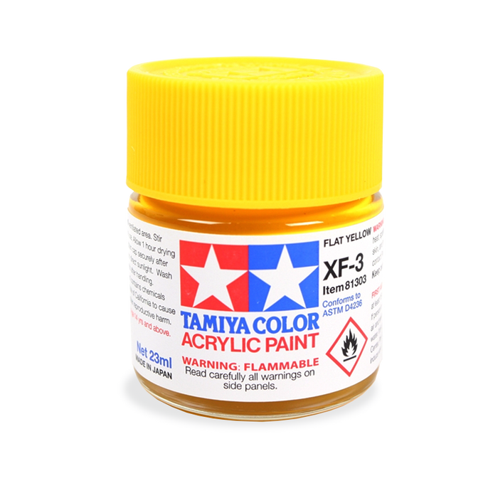 Tamiya TAM81303 — XF-3 Flat Yellow 23ml