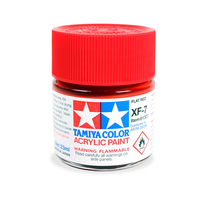 Tamiya TAM81307 — XF-7 Flat Red 23ml