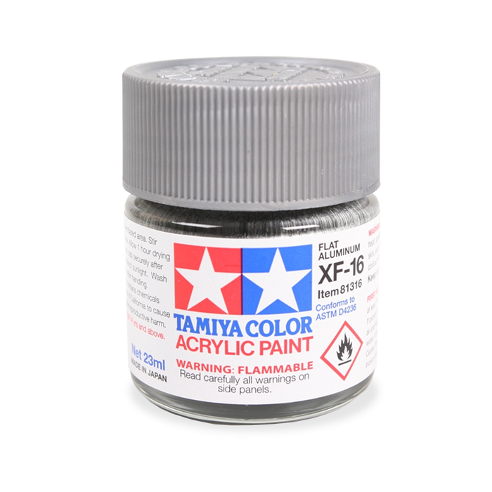 Tamiya TAM81316 — XF-16 Flat Aluminum 23ml