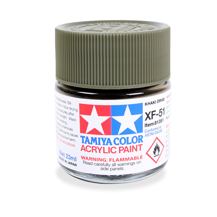 Tamiya TAM81351 — XF-51 Khaki Drab 23ml