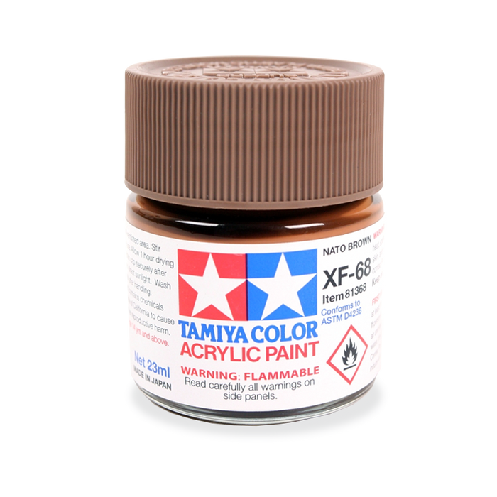 Tamiya TAM81368 — XF-68 NATO Brown 23ml