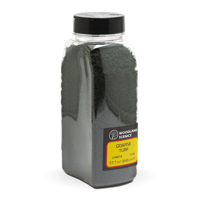 Woodland Scenics Coarse Turf Conifer – Shaker (T1366)