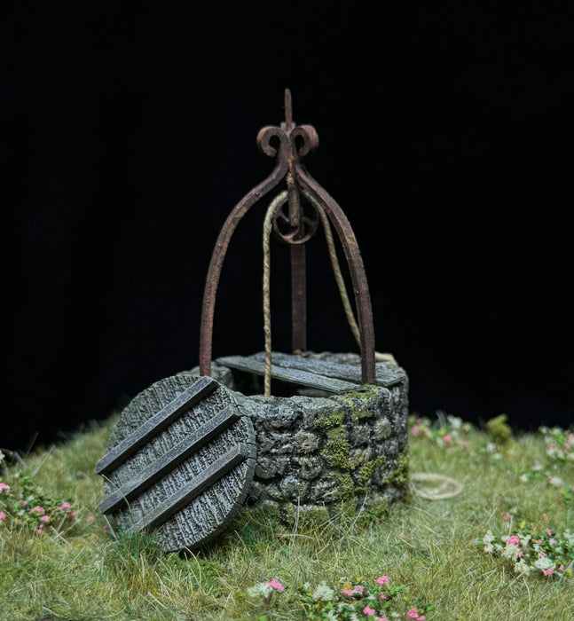 1:35 Scale Old Stone Well Model Kit