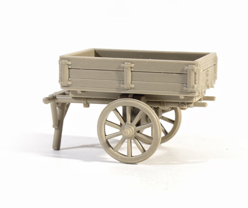 1/35 Two Wheeled Wooden cart - Diorama Accessory