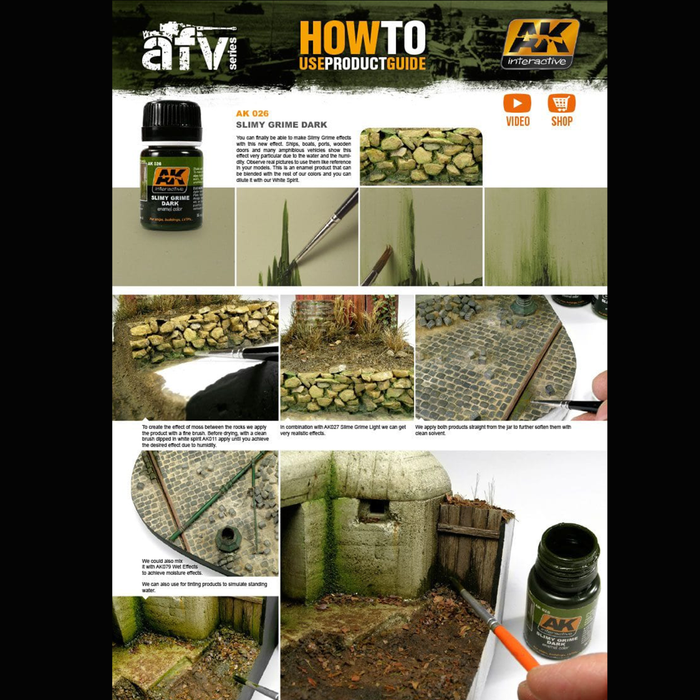 AK Interactive Slimy Grime Dark – 35ml (AK026)