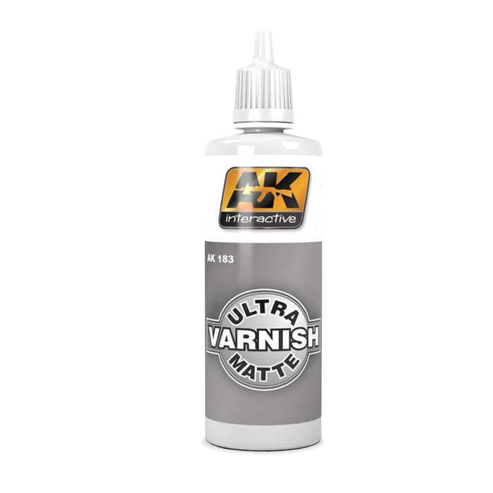 AK Interactive Ultra Matte Varnish – Top Quality Finish, 60ml
