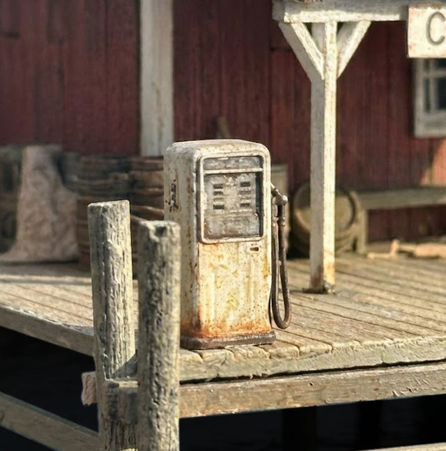 1/87 HO Scale Gas Pumps – 3D Resin Printed - 2 Pack