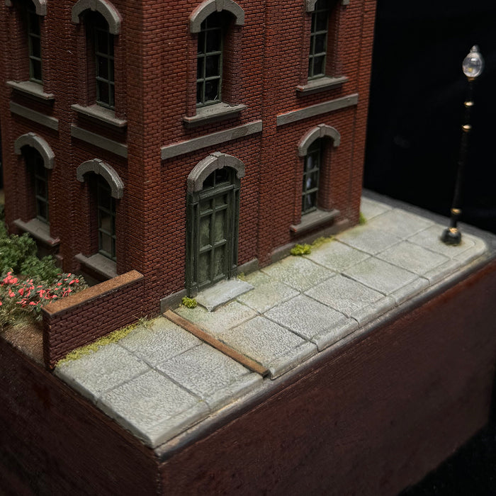 RWD HO 1:87 scale Textured Sidewalk with Storm Drains